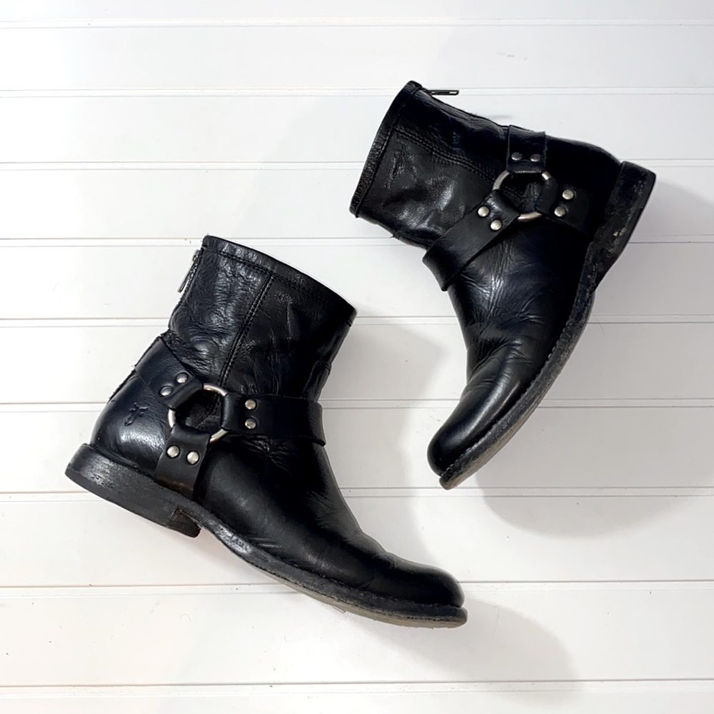 Frye Phillip Harness Boot 76870